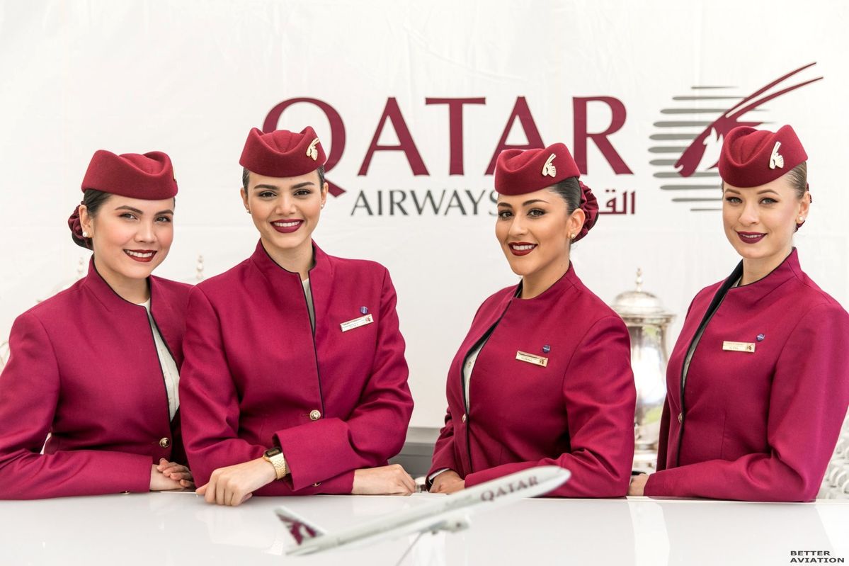 Tiếp viên Qatar Airways