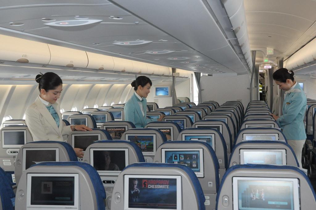Korean Air Cabin