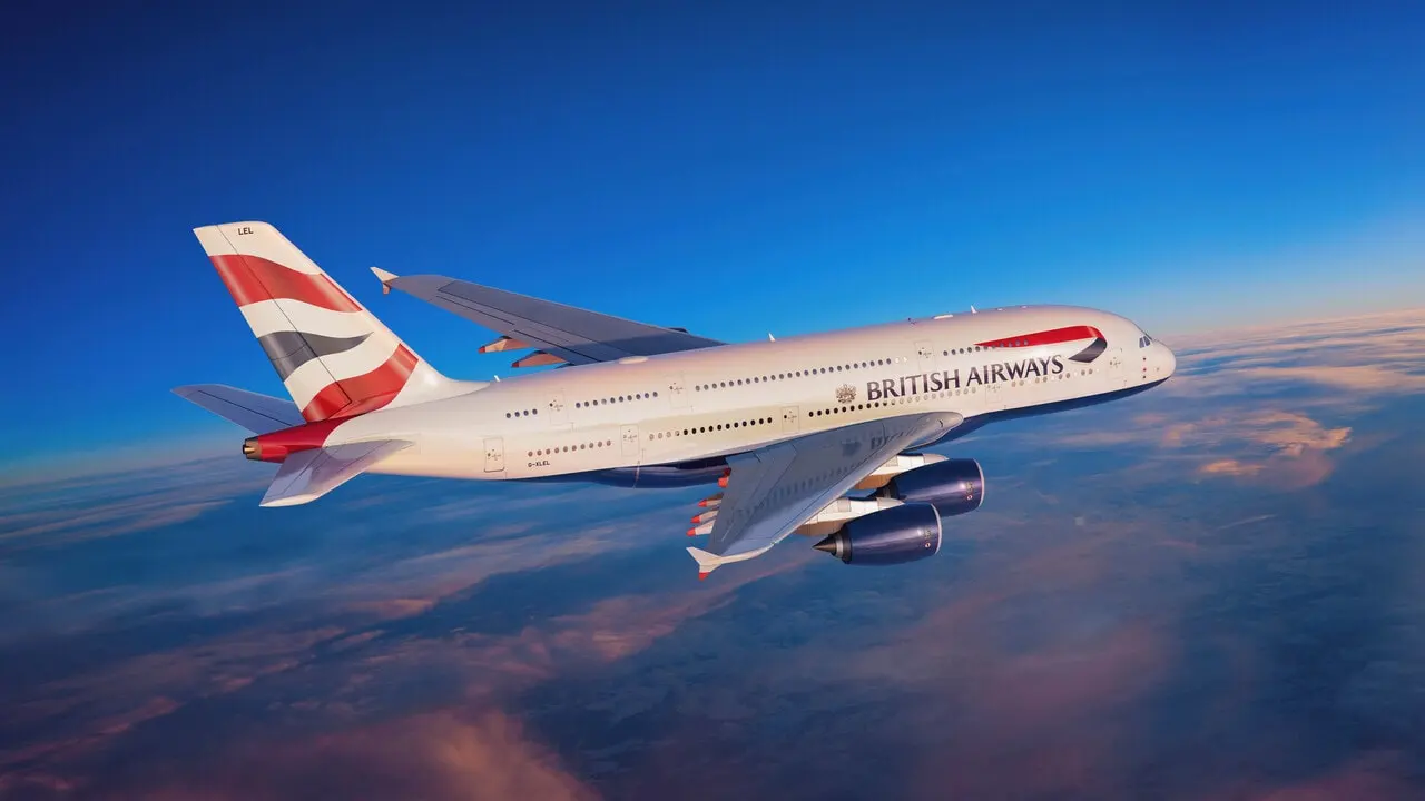 Máy bay British Airways