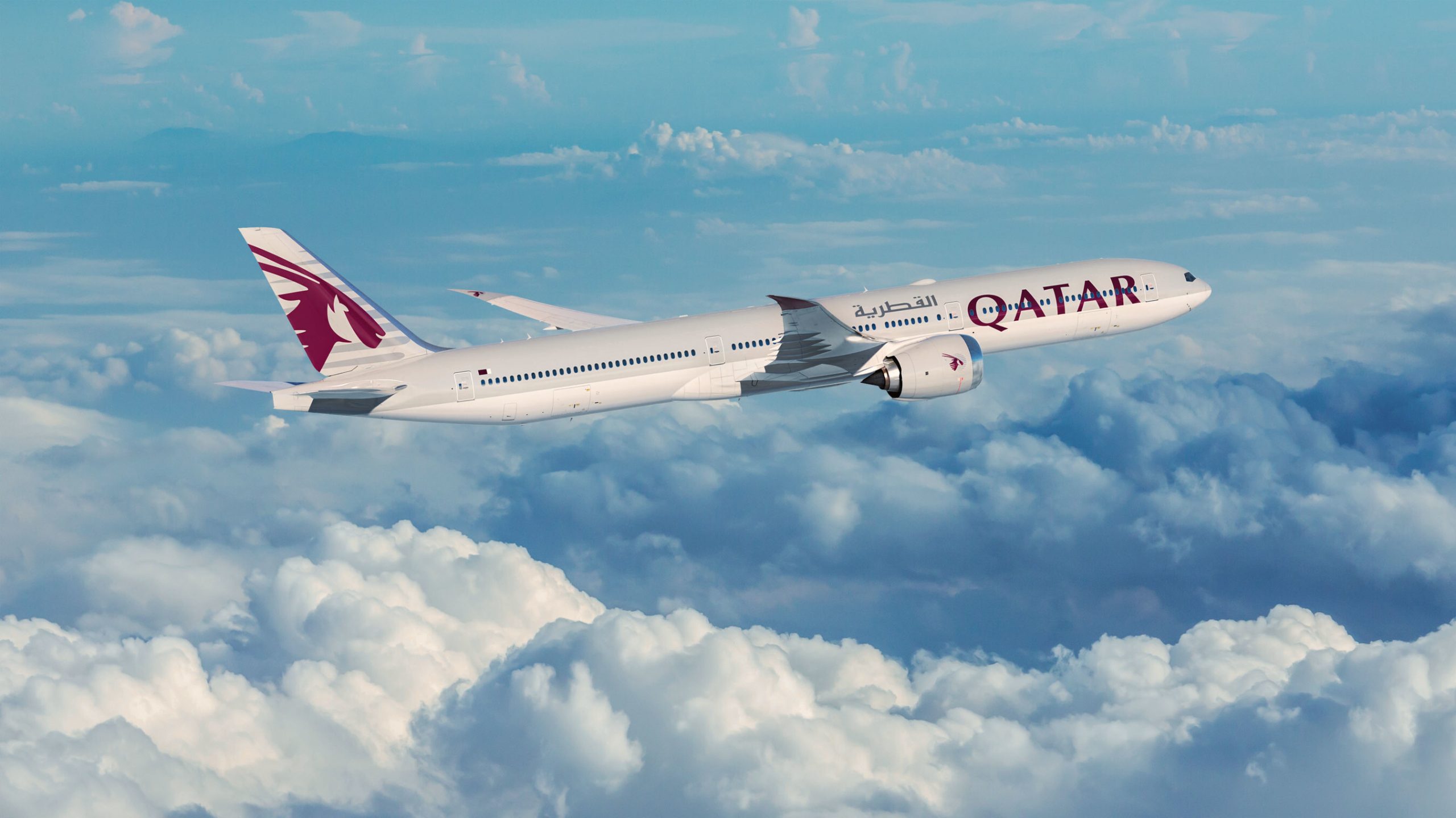 Máy bay Qatar Airways