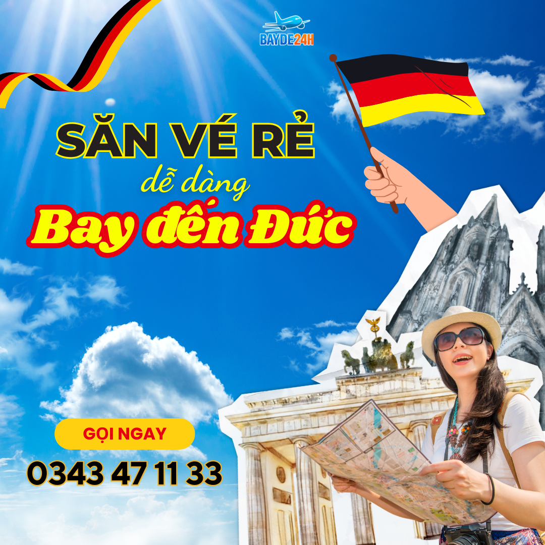 Khung cảnh & đường bay Việt Nam ⇄ Đức