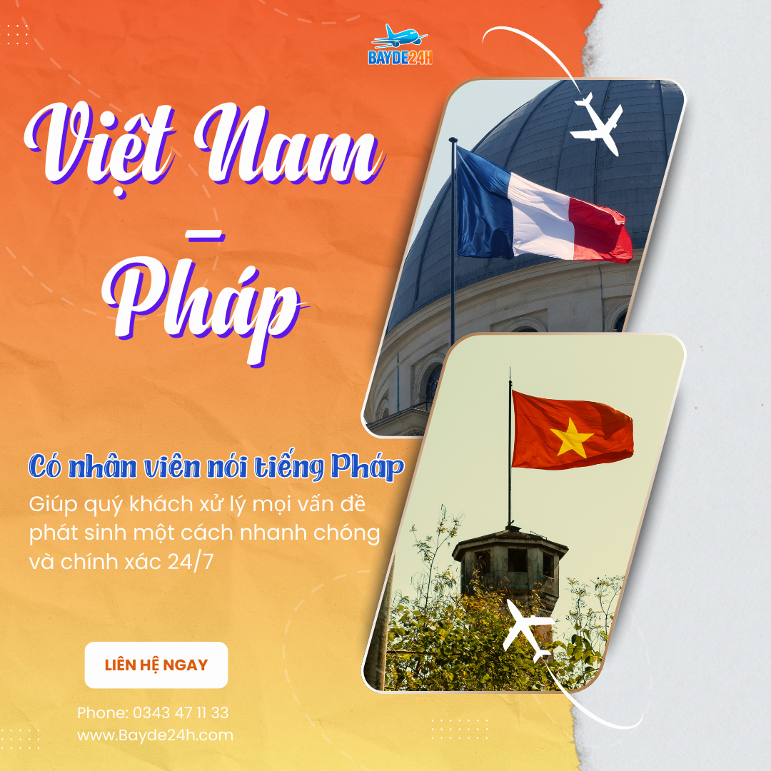 BAYDE24H - Việt Nam & Pháp