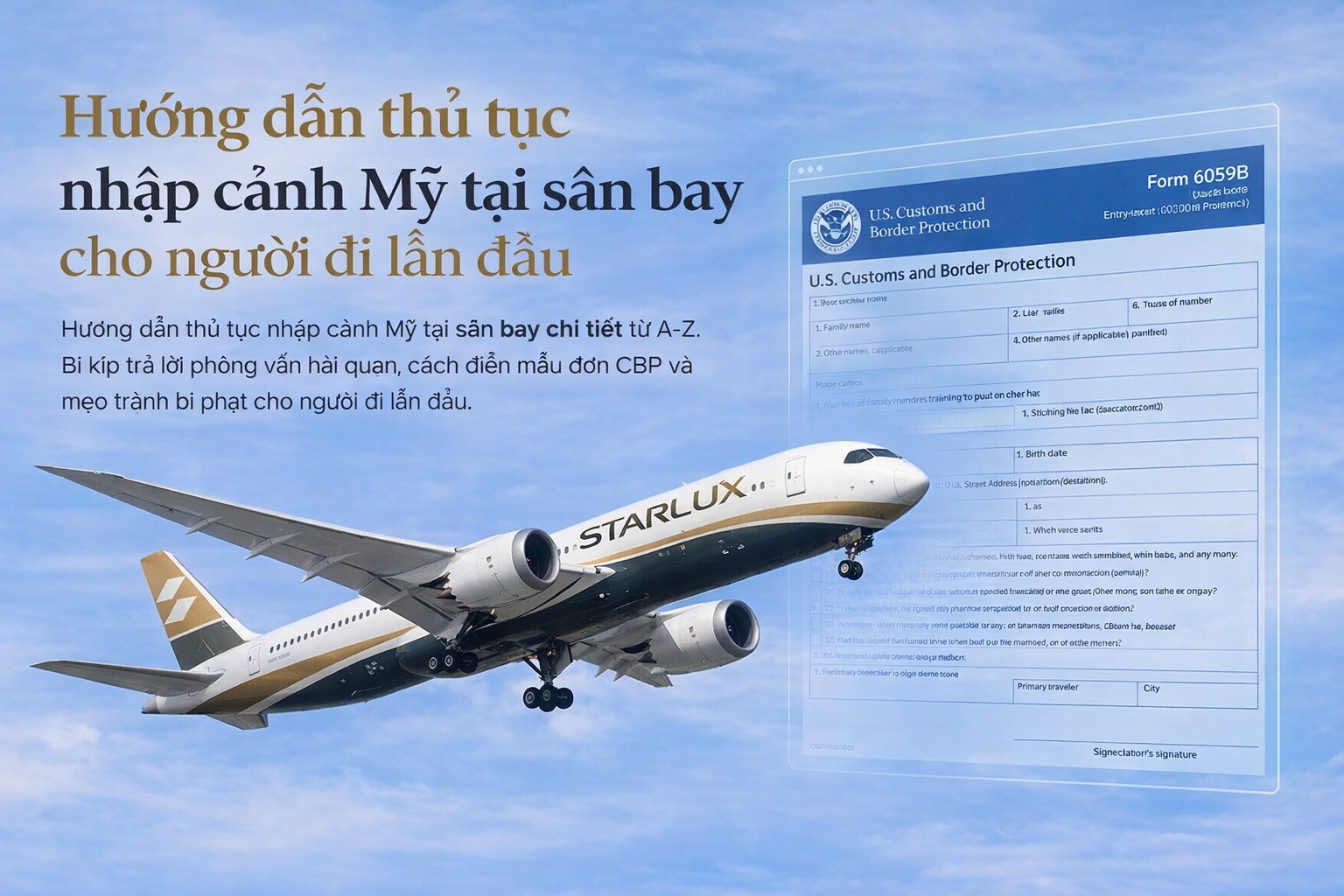 thủ tục nhập cảnh mỹ