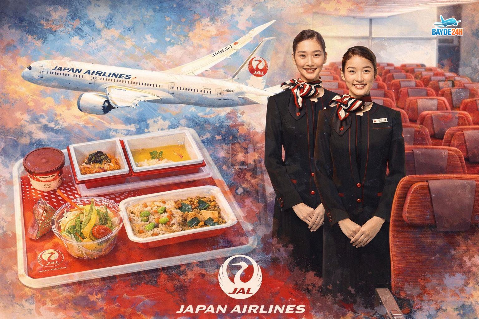Vé máy bay đi Mỹ hãng Japan Airlines