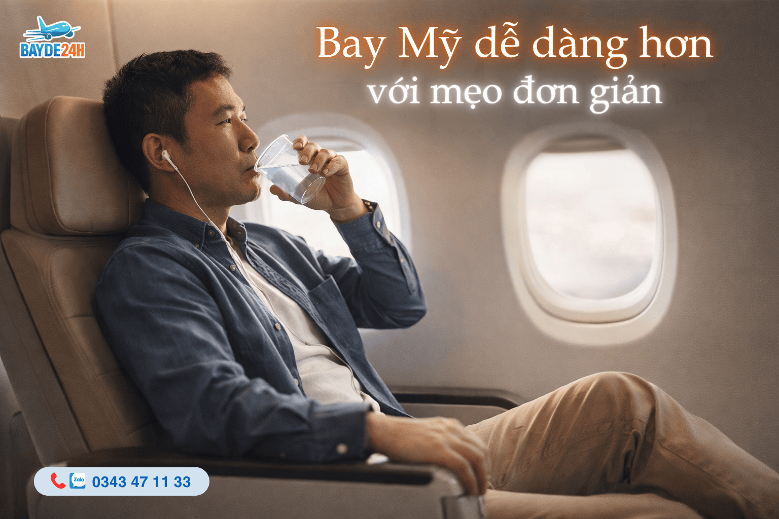 Bay Mỹ dễ dàng