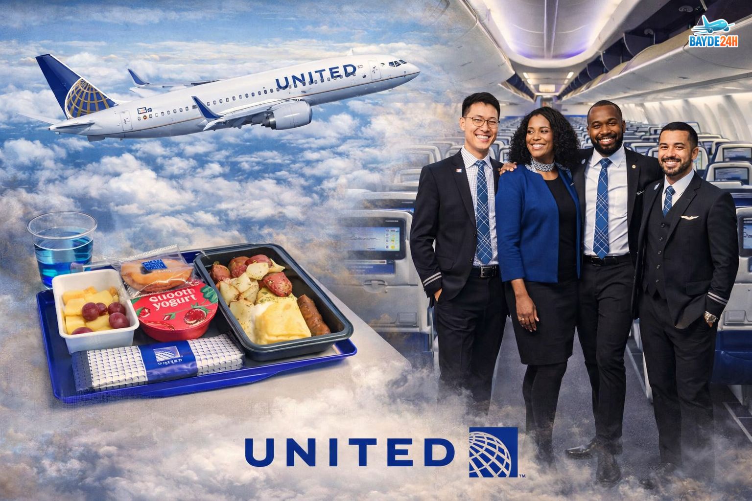 Vé máy bay đi Mỹ United Airlines