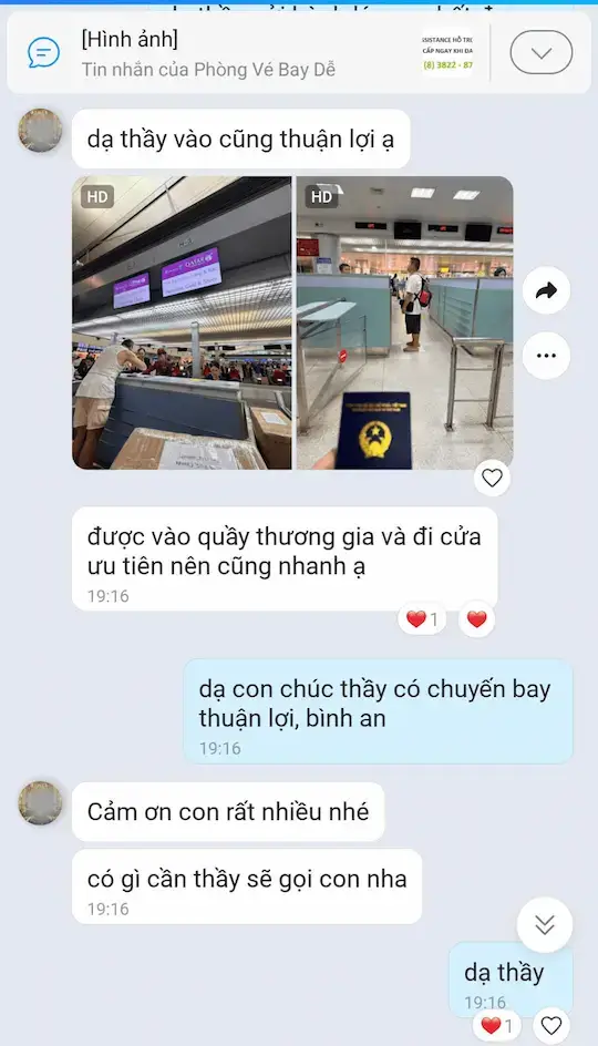 Khách đặt vé China Airlines đi Seatles đánh giá BAYDE24H