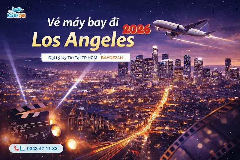 Vé máy bay đi Los Angeles